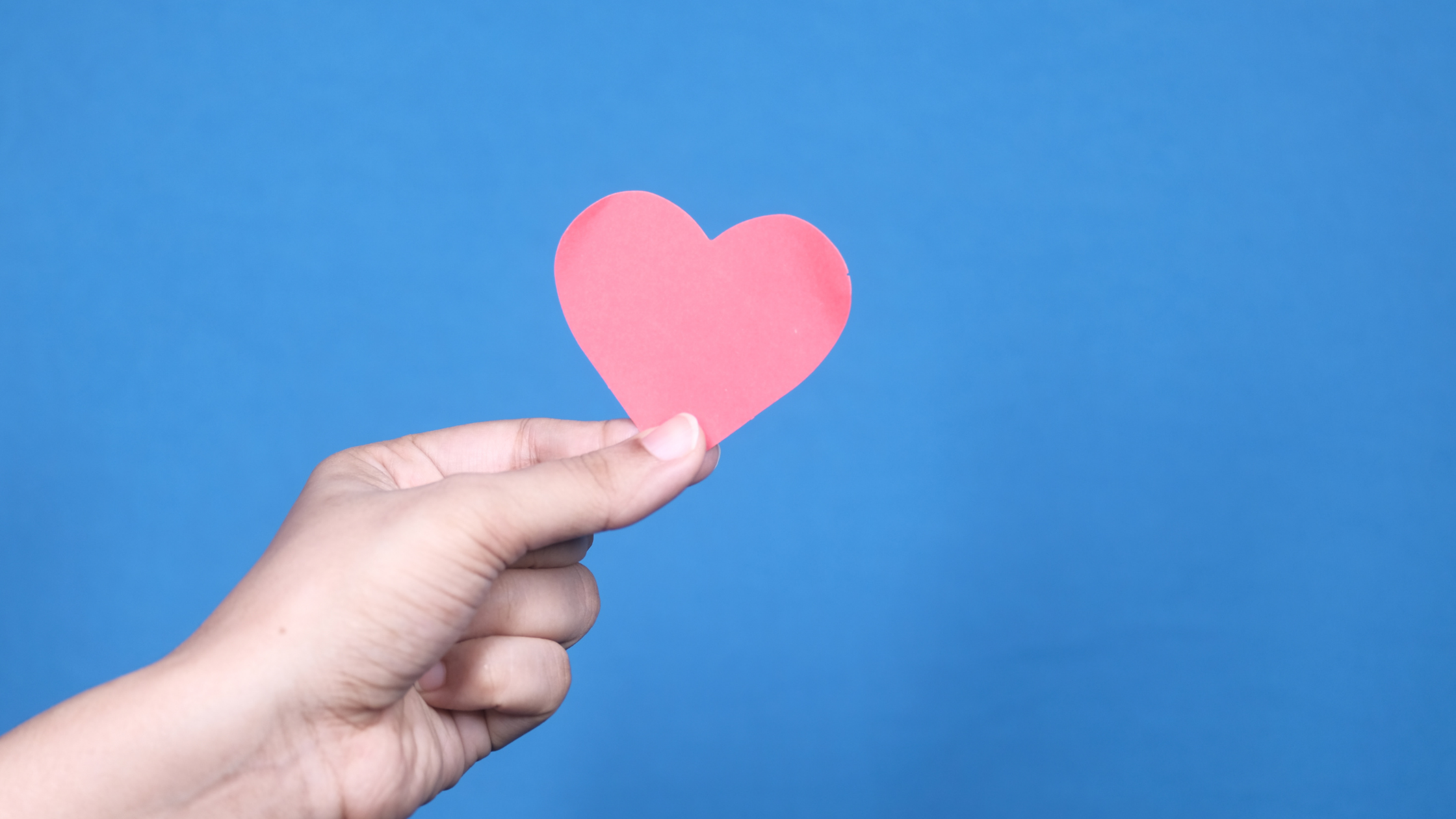 Holding a heart for compassion